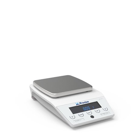 PRECISA Decigram Balance, 10200g, .1 g, Internal Calibration, 8x8" Plate, GLP/GMP Compliant, Animal Weighing LS 10200 D SCS